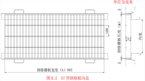 GT 型鋼格板溝蓋